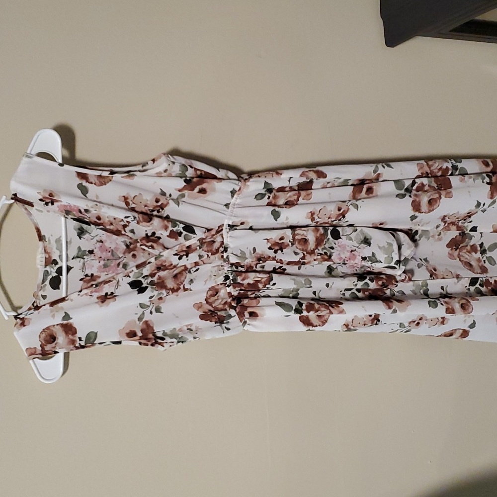 Dress/shorts open in the front